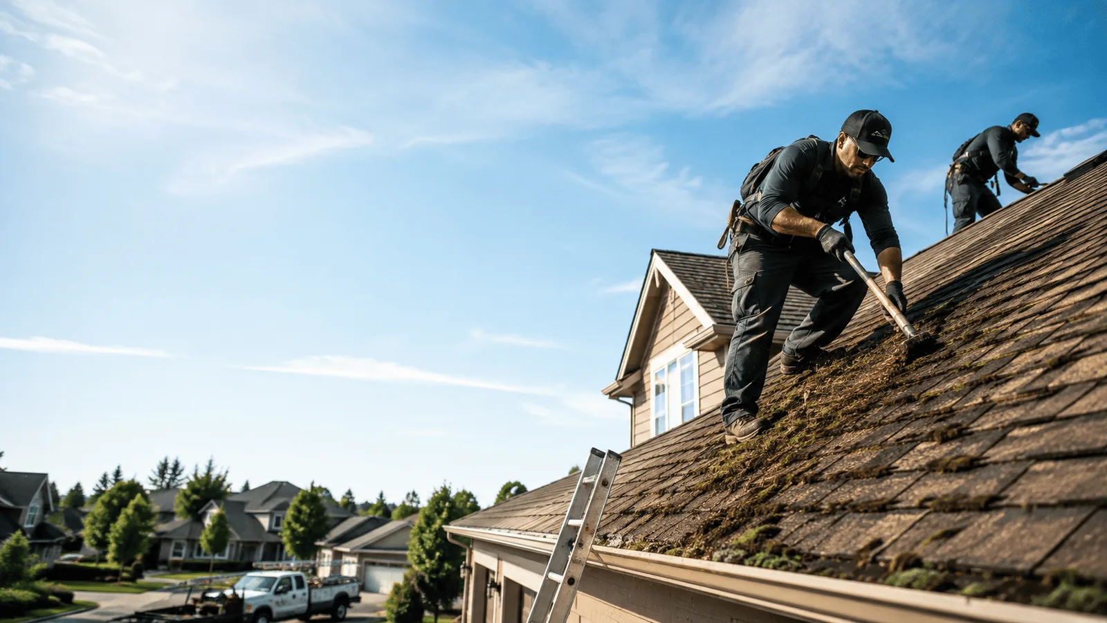 Roof Moss Removal in Sullivan, ME near me